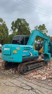 Excavatrice sur chenilles Kobelco SK75 d'occasion à haute efficacité, modèle 2025, moteur Yanmar, en bon état et à prix avantageux, en stock - Product Image 2