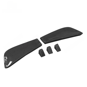 Difusor trasero de fibra de carbono estilo RZ de alto brillo, divisor, alerón, pala para Mercedes W117 Clase <span class=keywords><strong>CLA</strong></span> CLA200 CLA250 CLA45 <span class=keywords><strong>AMG</strong></span> - Product Image 3