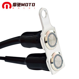 Support de poignée horizontal Motochi en acier inoxydable, interrupteur modifié pour moto et véhicule électrique - Product Image 1