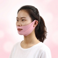 Masque pour le menton en collagène V-Line, réducteur de double menton, masque amincissant pour le visage, raffermit la peau relâchée, hydrate et lift le bas du visage