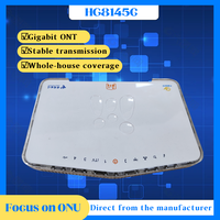Modem ONU Echolife HG8145C d'occasion pour routeur Wi-Fi avec support FTTH, garantie 1 an, certifié CE/FCC