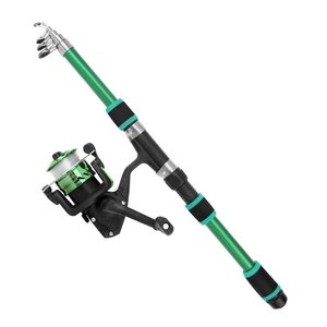 Canne à pêche télescopique de 1,8 m avec moulinet et équipement de pêche - Product Image 3