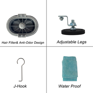 700Mm Chiều Dài 2-Trong-1 304 Thép Không Gỉ Vòi Hoa Sen Xả Với Sàn Dài Chất Thải Lưới Gạch Sàn Thoát Cho Phòng Tắm Gạch Chèn - Product Image 6