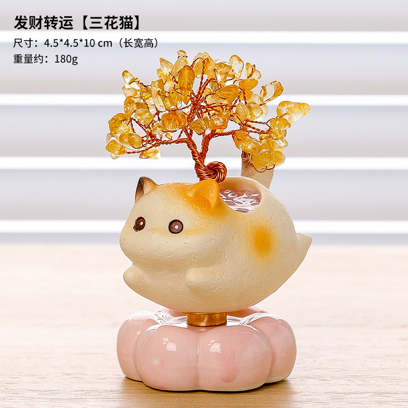 Gira y reúne gatos afortunados [Coliflor]