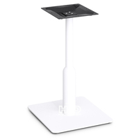 Pieds de table télescopique réglables en métal, 4 pièces, pour table