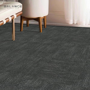 Teppich-Baldosas de nailon para alfombra de pvc, 50x50, cuadradas, para oficina, habitación, exhibición de azulejos - Product Image 1