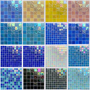 Il <span class=keywords><strong>mosaico</strong></span> di <span class=keywords><strong>vetro</strong></span> della piscina con piastrelle iridescenti migliora la tua piscina - Product Image 3