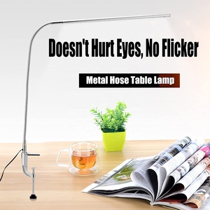 Lampe de bureau à Clip USB LED 8 W pour soins des yeux, col de cygne Flexible, pince pivotante 360 pour la lecture de manucure - Product Image 4
