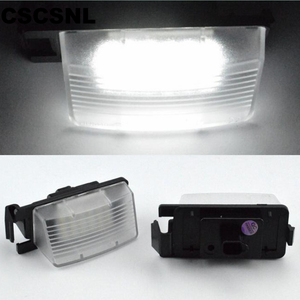 Sin errores 18 3528 SMD apto para INFINITI Nissan Skyline V36 G35 G37 <span class=keywords><strong>350Z</strong></span> lámparas de luz LED para placa de matrícula - Product Image 3
