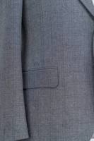 Jaket kasual pria, jaket blazer pas badan untuk pria kualitas tinggi warna abu-abu