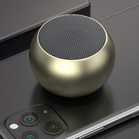 Enceinte sans Fil Portable Multicolore Mini Ronde avec Basses Puissantes