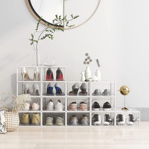 Organizador de Zapatos de Pared Transparente Tipo Cajón para Sala de Estar, Estilo Celebridad de Internet, Venta al por Mayor - Product Image 2