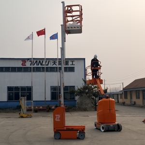 Plataforma Elevadora Telescópica para Trabajo en Altura, Transpaleta Elevadora, Elevador de <span class=keywords><strong>M</strong></span>ástil, Plataforma de Trabajo Suspendida, Precio Mayorista - Product Image 3