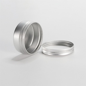 Wholesale Factory Custom Round Metal <b>Box</b> Empty Tin Cans Aluminum Container for Lip Balm - Product Image 1