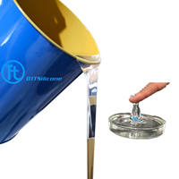 Matériaux en silicone pour le potting électronique Gel de silicone transparent RTV-2