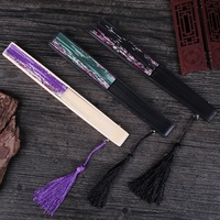 Éventail pliant en bambou de style chinois, écologique, peint, pour la danse et le Nouvel An chinois, vente en gros DIY
