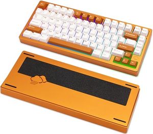 Keebmonkey wobkey <span class=keywords><strong>ค</strong></span>ีย์บอร์ดกลไกอลูมิเนียม CNC 75 Pro โหมด Tri 7000mAh SUS304 FR4สวิตช์โกโก้สำหรับ PC MAC - Product Image 6