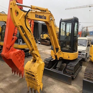 Excavatrice Komatsu PC40 certifiée CE, 4 tonnes, excellentes performances, fabriquée au Japon avec moteur, boîte de vitesses et moteur électrique, et disponible pour inspection. - Product Image 1