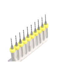 Haute qualité Micro spirale flûte carbure 0.1-6.5mm fraise PCB perceuse pour Dremel impression Circuit imprimé bijoux CNC gravure