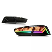 Luz Trasera de Repuesto OEM de Calidad ABS para Mitsubishi Lancer EX 2008-2018 EVO X, Conector Precableado, Listo para Instalar