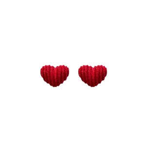 <span class=keywords><strong>Orecchini</strong></span> a fiore floccato rosso vino Silver Needle 2024, eleganti borchie a forma di rosa con fiocco, stile cinese per il Capodanno - Product Image 4