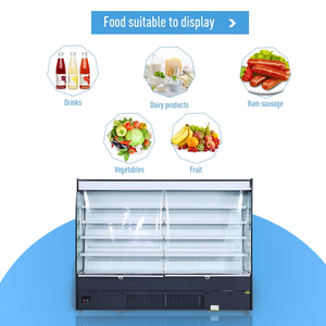 Nevera vertical Multideck con enchufe de alta calidad para vitrina de refrigerador de supermercado - Product Image 2