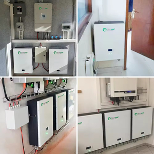 แบตเตอรี่ลิเธียมไอออน Sunpal Lifepo4 สำหรับ 48V 100Ah/200Ah 5-10kWh รองรับระบบไฮบริดกริด ติดผนัง รับประกัน 5 ปี - Product Image 6