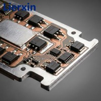 Placa de Circuito Impreso Híbrida de Cobre y Aluminio FR4 Certificada ISO9001 de Lierxin, Placa de Accionamiento de Servomotor para Articulación de Cadera de Robot Humanoide Personalizada, Multicapa de Alta Calidad