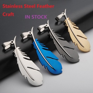 High Quality 3d <strong>Bookmark</strong> Antique Metal Gold <strong>Silver</strong> Plated Feather <strong>Bookmark</strong> - Product Image 6