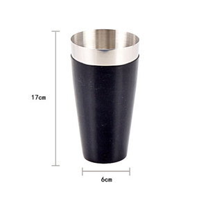 ชุดเชคเกอร์ค็อกเทลบอสตันขนาด 18 ออนซ์ และ 28 ออนซ์ แบบกำหนดเอง ทำจากสแตนเลสสตีล พร้อมน้ำหนักถ่วง สำหรับผสมเครื่องดื่มมาร์ตินี่ เหมาะสำหรับบาร์เทนเดอร์ - Product Image 2