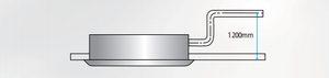 Système VRF/VRV intelligent Midea, installation facile, 4,5 kW, 15,4 kBTU, pression statique moyenne, climatisation centrale par conduits pour les églises - Product Image 4