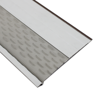 Panneau de ventilation de toit en aluminium série 1000, résistant aux intempéries, avec moustiquaire, pour gouttière de drainage des eaux de pluie du grenier, marque Sanqiang