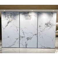 Carrelage en porcelaine sinterisée 1200x2400mm, design moderne, carrelage mural et de sol en marbre de luxe pour salon, salle à manger