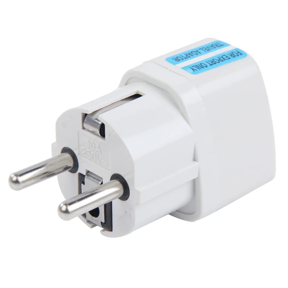 Adaptador de enchufe de EE. UU./Reino Unido/AU/UE de alta calidad, adaptador universal, convertidor de enchufe del Reino Unido, EE. UU. a Alemania, enchufe de pared, adaptador de viaje de CA de 250V