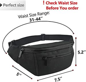 Sac banane de sport décontracté pour hommes et femmes, sac banane, sac de hanche pour activités de plein air, entraînement, promenade de chien, pêche - Product Image 3