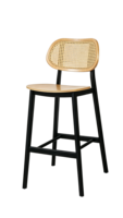 Tabourets et chaises de bar modernes en cuir PU avec base en métal pour restaurants, hôtels et espaces commerciaux