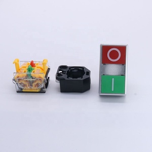 Double-position Button LA38-11RG Two-position <strong>Switch</strong> Red and Green Dual-<strong>key</strong> <strong>Start</strong> <strong>Stop</strong> Self-reset Button 1NO1NC 415V 660V 440V - Product Image 3