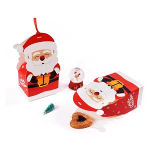 <span class=keywords><strong>Caja</strong></span> de Regalo <span class=keywords><strong>Explosiva</strong></span> Navideña ZY Packaging, Juego de Papel de Regalo de Papá Noel, Contenedor para <span class=keywords><strong>Dulces</strong></span>, Galletas y Mini Pasteles, <span class=keywords><strong>Caja</strong></span> de Papá Noel - Product Image 1