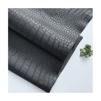 Cuir synthétique PVC gaufré texture crocodile pour sellerie automobile, emballage de boîtes à vin, emballage de carnets, produit en cuir, tissu