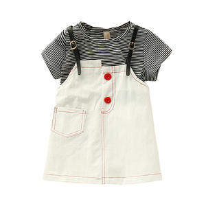 Nouvelle Robe Décontractée Premium pour Bébé Fille, Style Occidental, avec Bretelles Ajustables Uniques d'inspiration Africaine – Achetez auprès d'un Fournisseur Chinois - Product Image 1