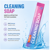 Savon nettoyant individuel UINK pour tatouages, fournitures hygiéniques pour studios de tatouage, vente en gros, personnalisation OEM/ODM disponible