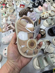 New Stock Girl Baby Princess Sandals <b>Soft</b> Sole Cotton Butterfly Fashion Children's <b>Shoes</b> Sandalia Cheap Mixed Design Wholesale - Product Image 5