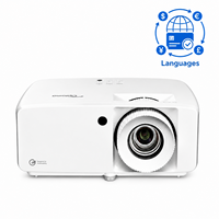 Projecteur laser 4K UHD Optoma JEV9012 avec technologie de décodage 4K, 4500 lumens, pour une lecture fluide et usage en centre médical