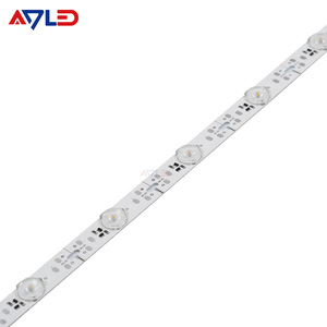 แถบไฟ LED โชว์หลัง LED 14ดวง/ม. 12V กล่องแสดงโฆษณา2835ไฟ LED พร้อมเลนส์
