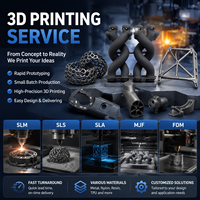 Service d'impression 3D personnalisé pour modèles prototypes et jouets avec des matériaux PolyJet PC-ABS PLA