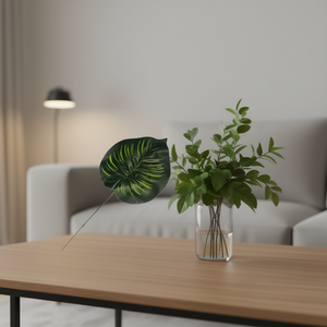 Foglia di Anguria Artificiale 25705, Decorazione Vegetale Finta Verde, Confezione da 12 Pezzi - Product Image 2