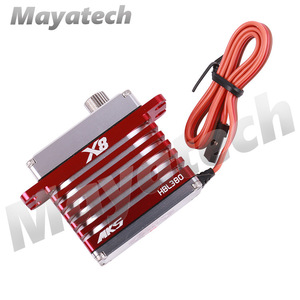 MKS เซอร์โวโลหะ HBL380แบบไร้แปรงถ่านตัวเรือนโลหะ CNC แรงบิด41กก. สำหรับเฮลิคอปเตอร์ RC - Product Image 3