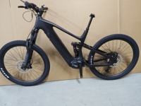 Bicicleta Eléctrica Premium de Montaña con Suspensión Completa, Cuadro de Carbono, Motor Central de 500W, Batería de 720Wh, 12 Velocidades, Ruedas 29er, 4 Pistones, 203mm, Largo Alcance