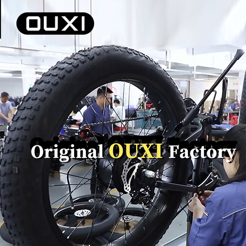 OUXI V8 3.0電動自転車eファットタイヤ自転車ダブルシート48V15A