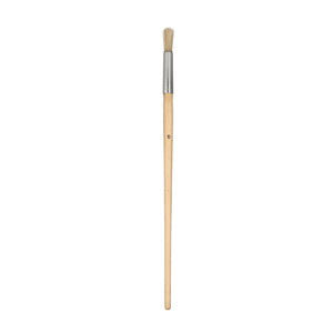 Spazzola rotonda con setole bianche Brico n. 10 - Product Image 1